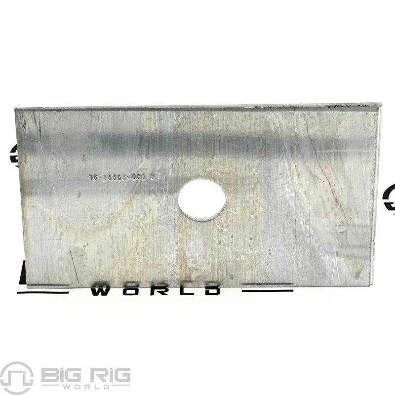 SHIM - Axle, Aluminum, 4 Inch X 7 Inch X 1.0 Degree, 0.88 16-13363-003 - Freightliner