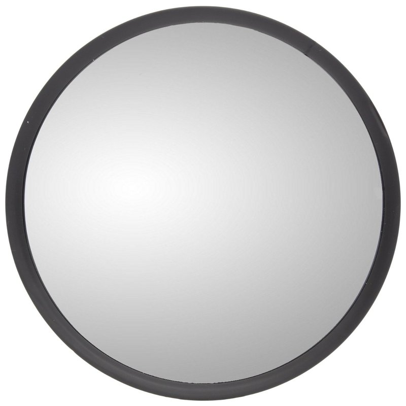 Black Stainless Steel Convex Mirror, Round, Universal Mount 7.5-inch 97816 - Truck Lite