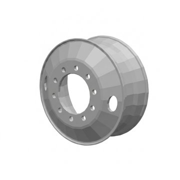 Steel Wheel - Stud Pilot - 24.5 X 8.25 27406PKWHT21 - Accuride