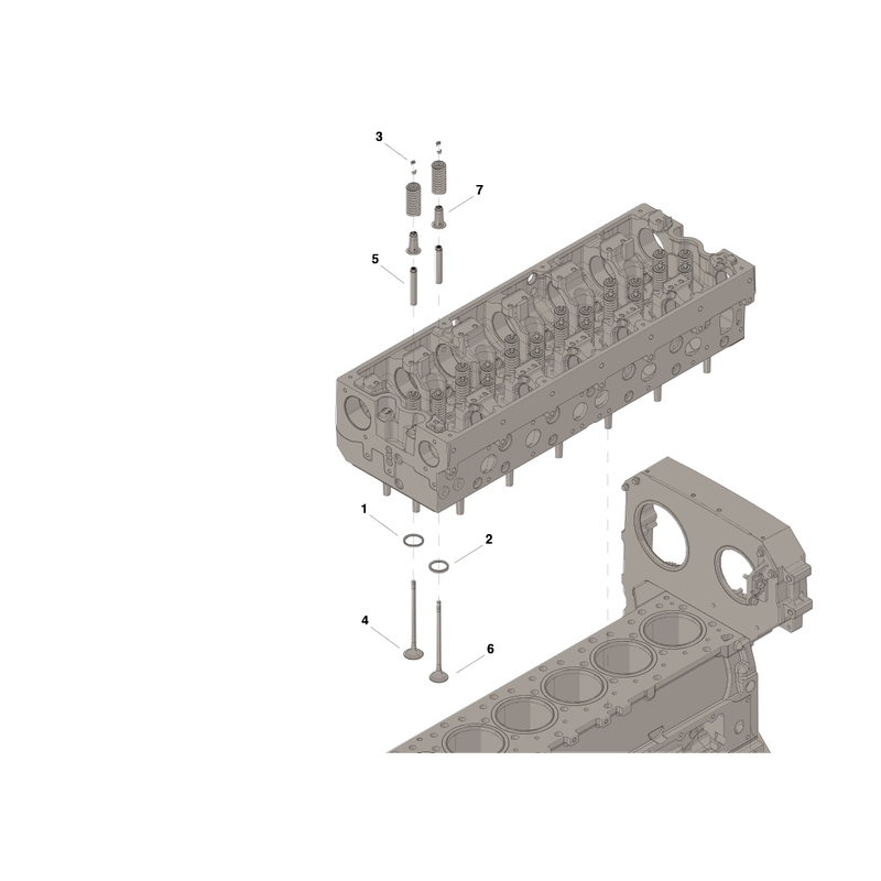 Cylinder Head Rebuild Kit - Standard 5579438 - Cummins