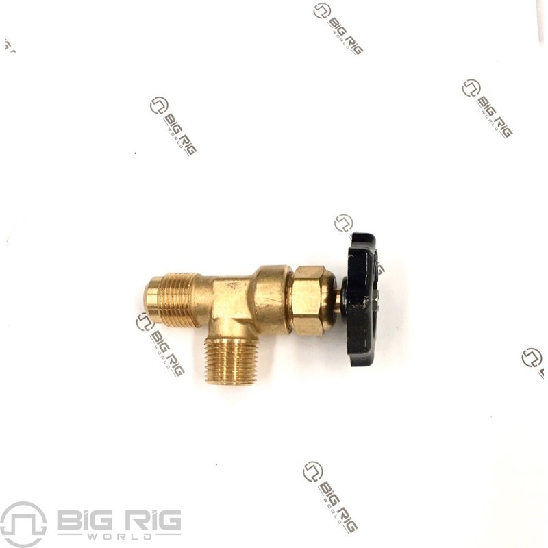 Truck Valve - Male Pipe to SAE 45 Degree Flare 90 Degree - 150 PSI VL2094 - Dynacraft