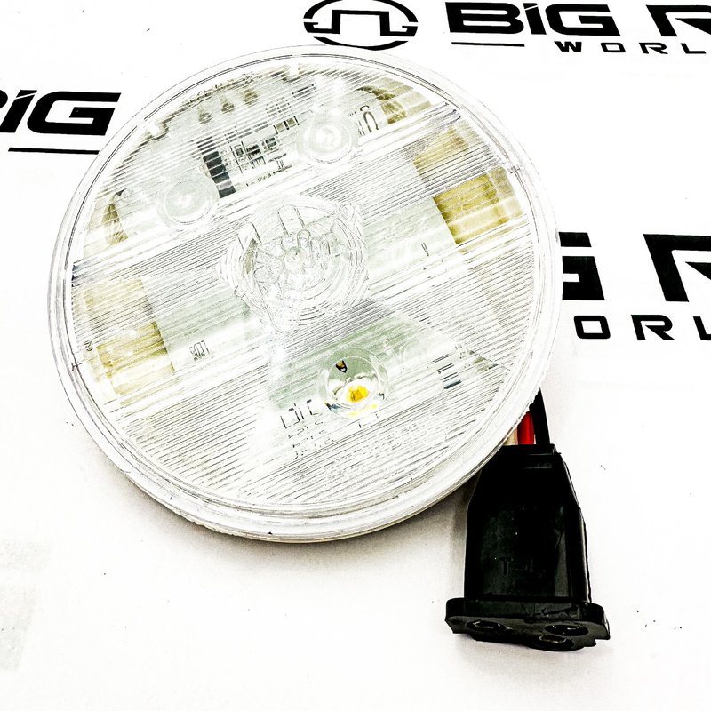 LED Super 44 Backup 6 Diode Lamp,H/W Pl3 Connector 44347C - Truck Lite