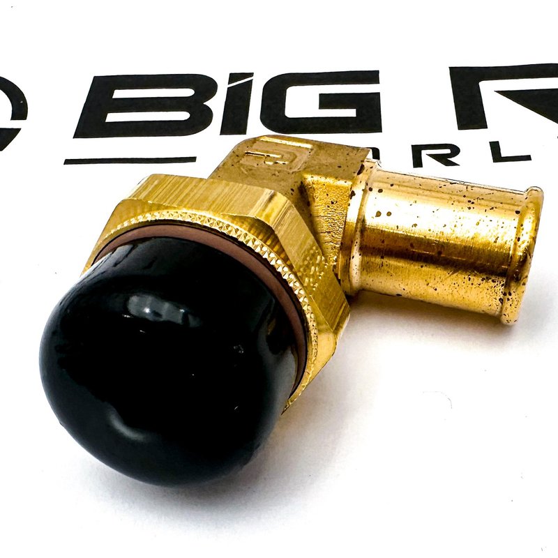 M26X1.5 #12 BARB 90 Elbow V38-1258 - Dynacraft