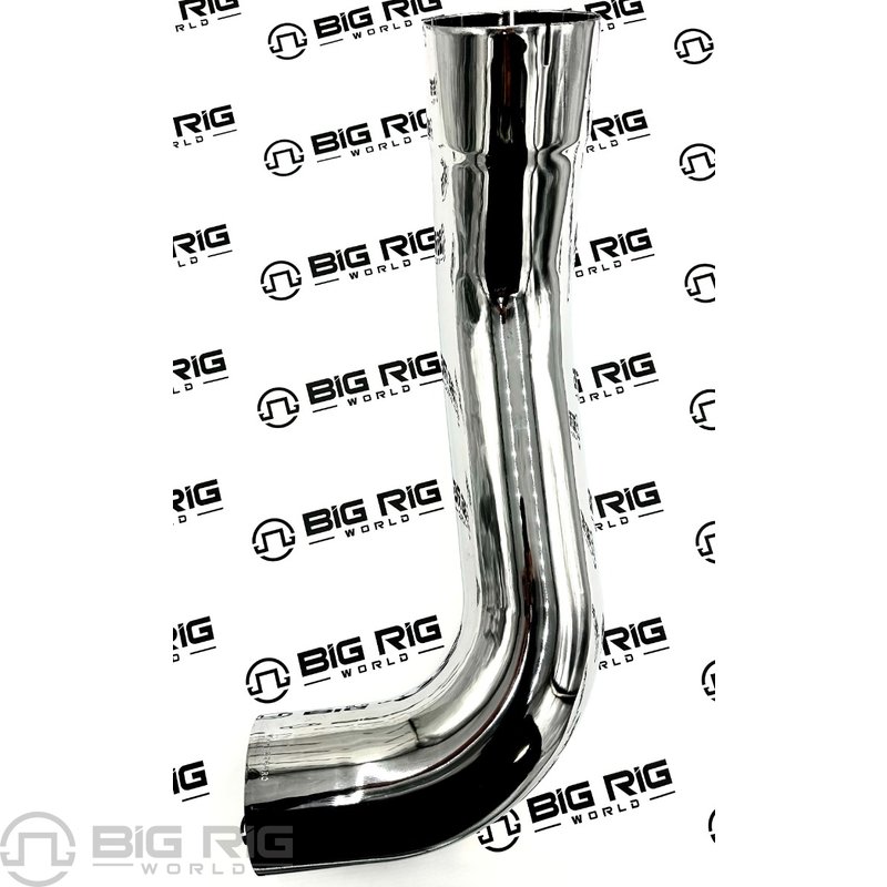 Chrome 5-in ID/OD  2-Bend Pipe KW-14764RC - Grand Rock