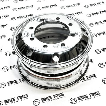 19.5 x 7.5 Alcoa 8x275mm Hub Pilot High Polished Both Sides 773497 - Alcoa