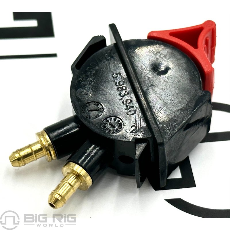 Valve - Air Seat Hi-Pressure Red 229697-01 - National Seating