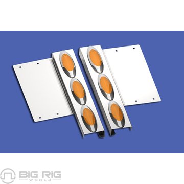 Freightliner Classic XL Air Cleaner LED Lite Boxes 30742103 - Panelite