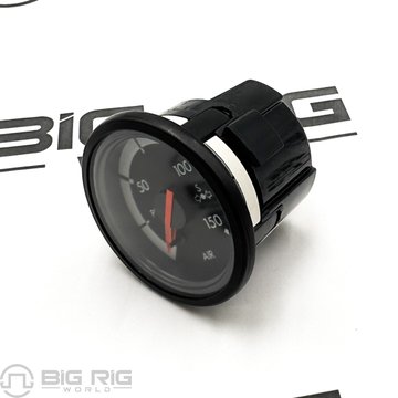 Secondary Air Gauge, Instrument Cluster Unit 2 In., PSI, Black 22-53811-000 - Freightliner