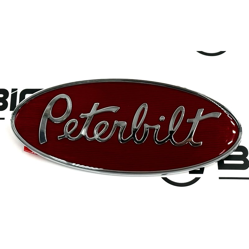 Peterbilt Logo Nameplate (8 In.) 20-19285 - Peterbilt
