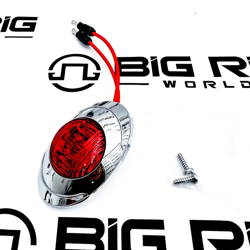 P3 Red LED with Bezel .180 Bullet Light Kit P201333 - Phoenix