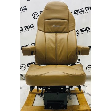 Legacy Silver (Brown  Leather) High Back w/ Heater 188900MWH63 - Seats Inc.