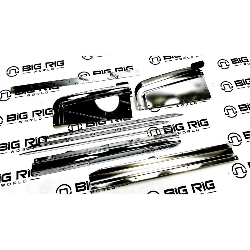 Chrome Steel Grille Kit - Kenworth W900L GRKW900L - TRP