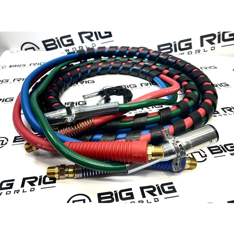 AirPower Lines  15 ft. Color Coded Industry Grade 13A1501S - Tectran
